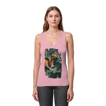 vegwear "friends not food" - Damen Bio Tank Top