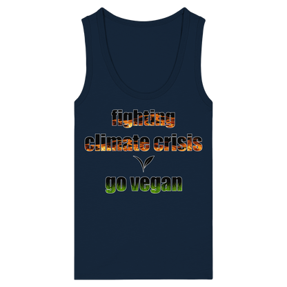 vegwear "fighting climate crisis" - enges Damen Bio Tank Top