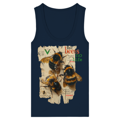 vegwear "no bees no life" - Damen Bio Tank Top