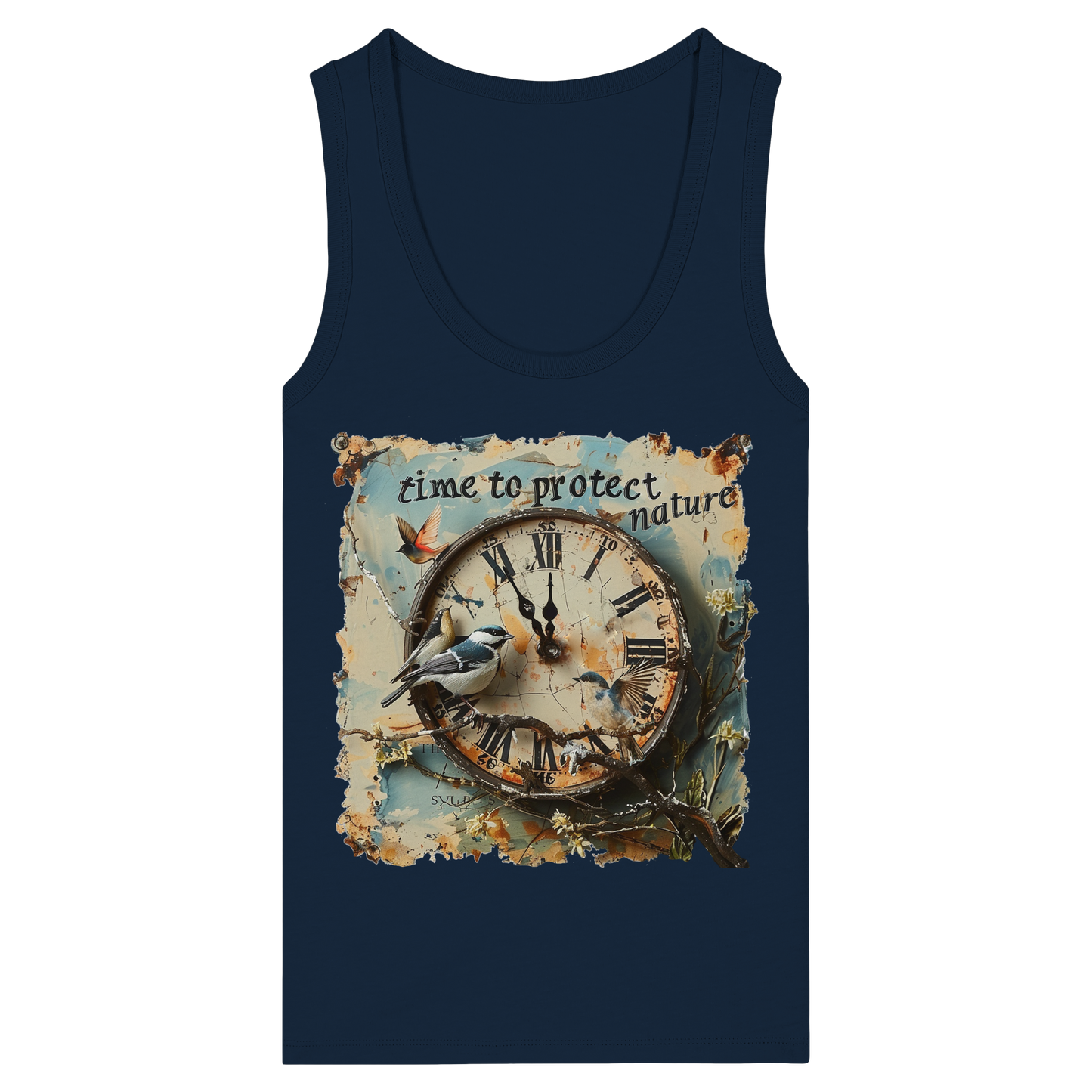 vegwear "time to protect natureä" - Damen Bio Tank Top