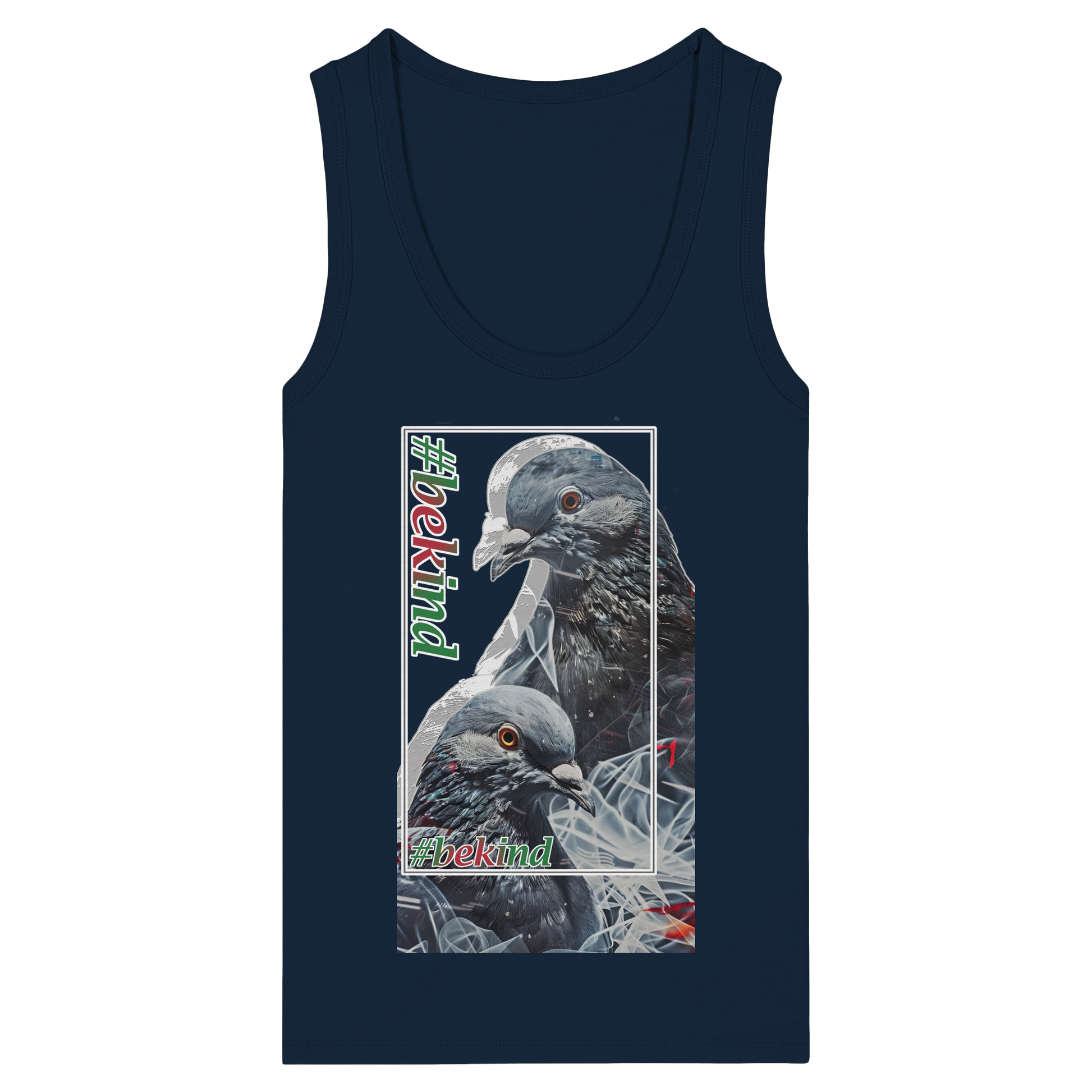 Damen Bio Tank Top: 'Be Kind' Statement Tank Top | vegwear