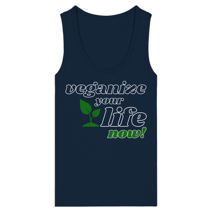 Damen Bio Tank Top: "Veganize Your Life" Tank Top | vegwear