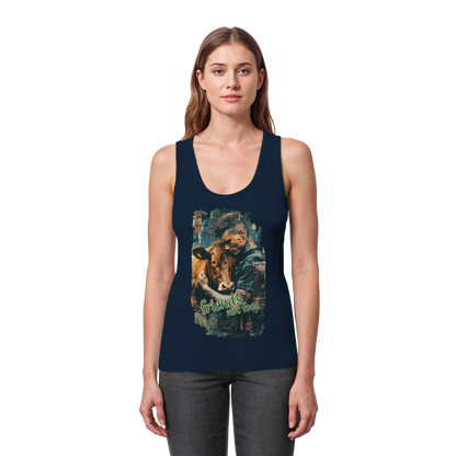 vegwear "friends not food" - Damen Bio Tank Top