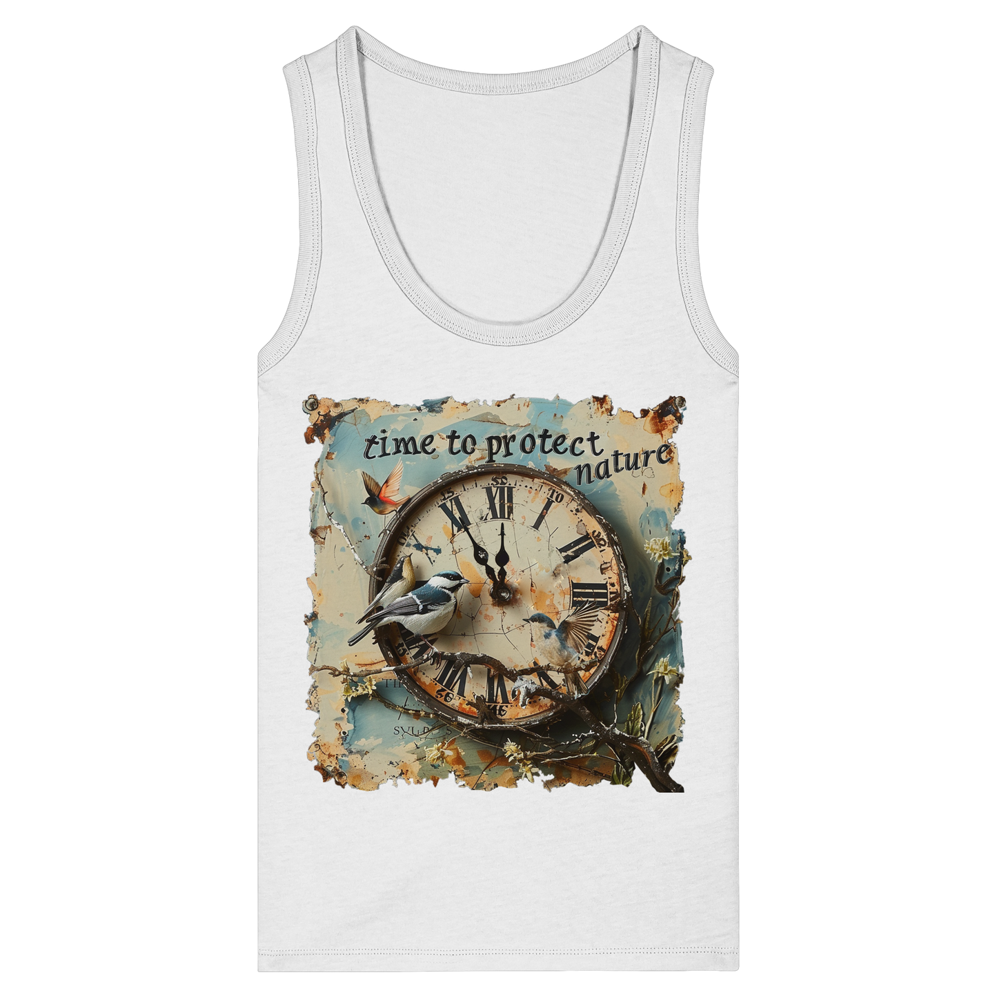 vegwear "time to protect natureä" - Damen Bio Tank Top