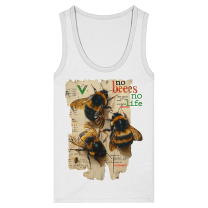 vegwear "no bees no life" - Damen Bio Tank Top