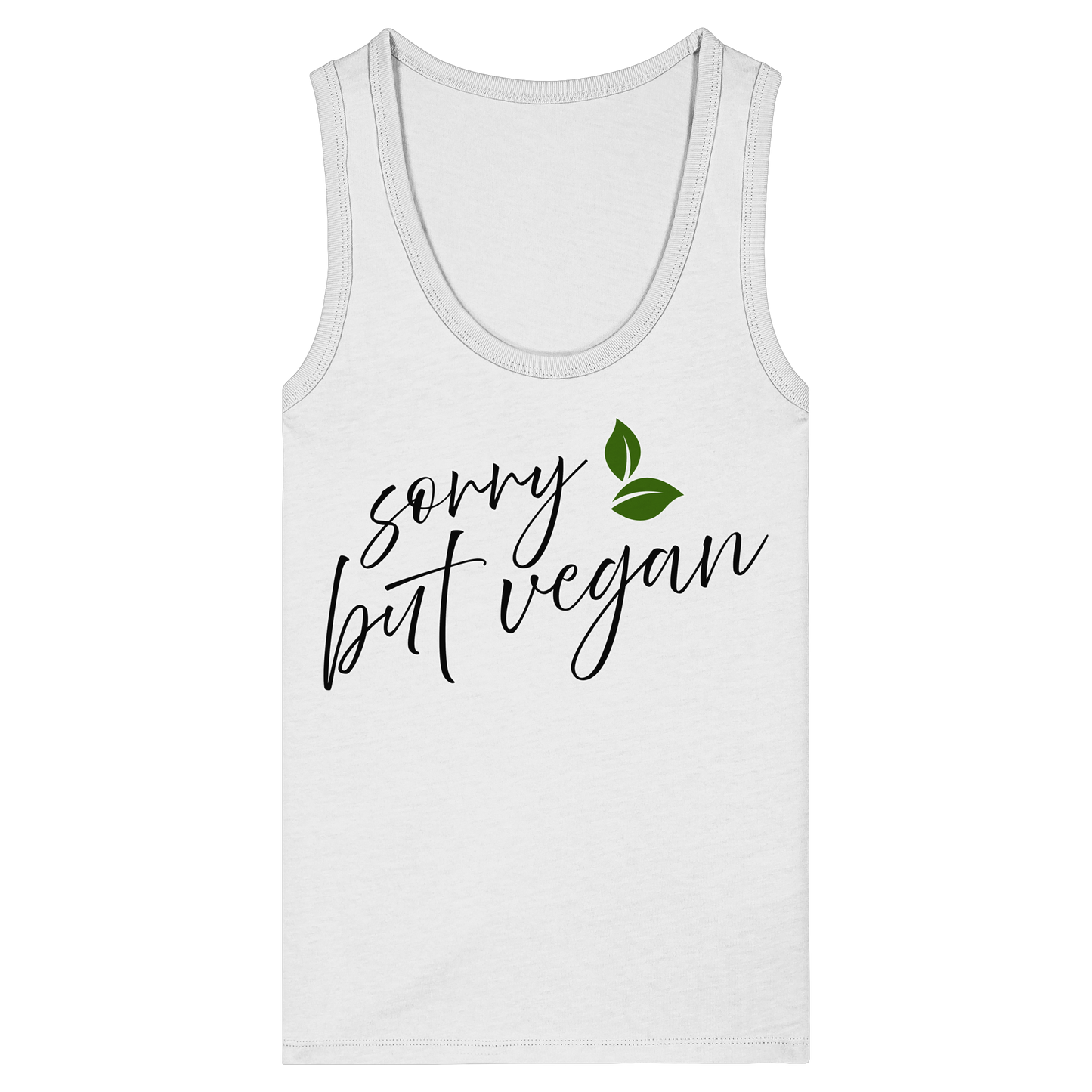 vegwear "sorry but vegan" - Damen Bio Tank Top