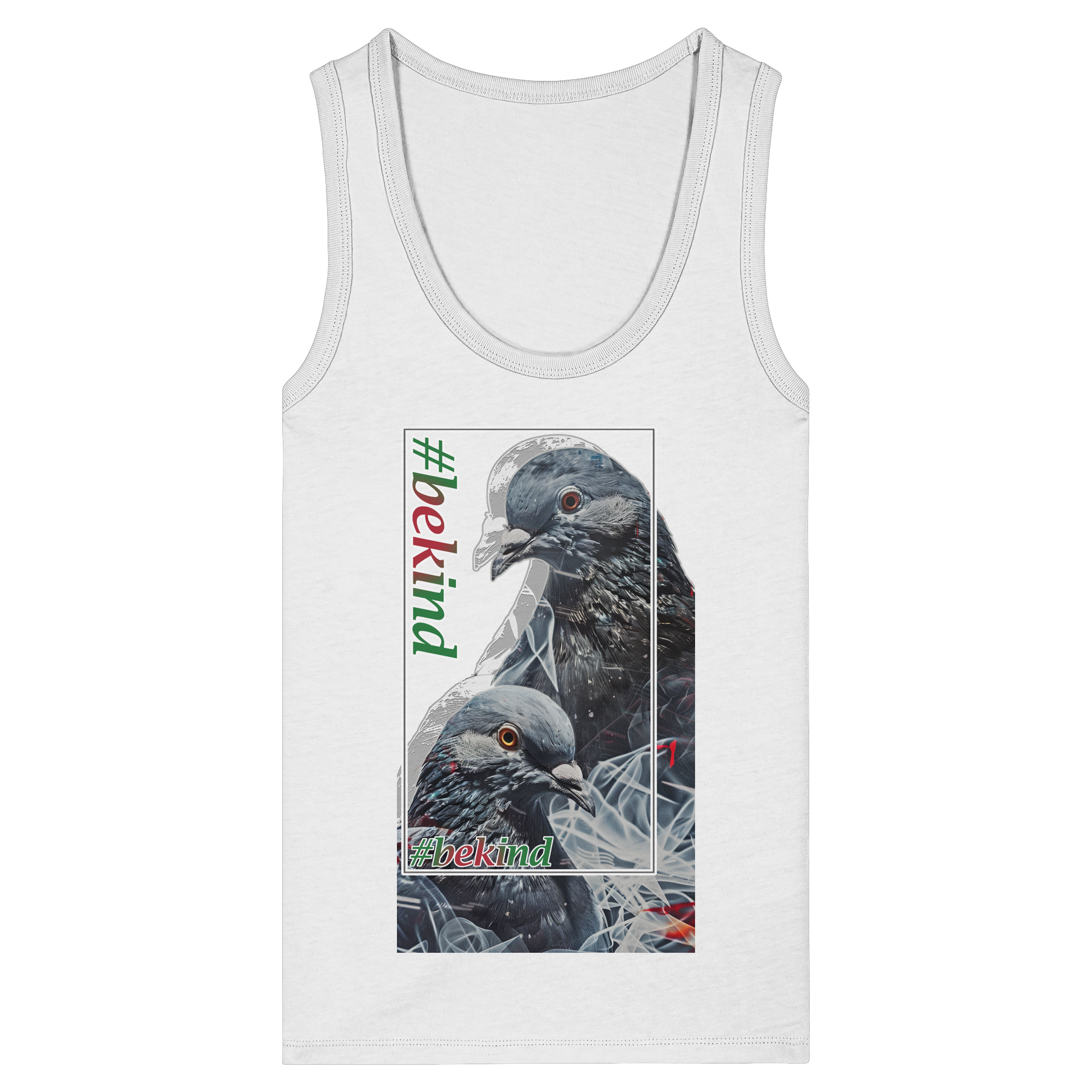 Damen Bio Tank Top: 'Be Kind' Statement Tank Top | vegwear