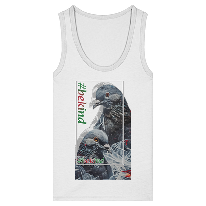 Damen Bio Tank Top: 'Be Kind' Statement Tank Top | vegwear