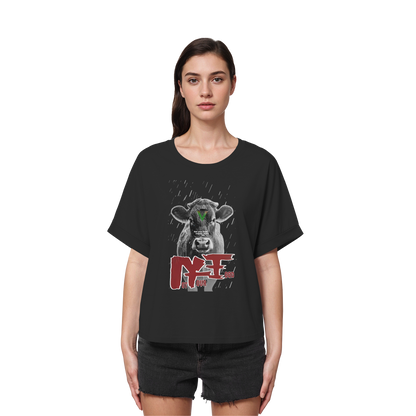 Oversized Damen Bio T-Shirt: "not your food" T-Shirt | vegwear