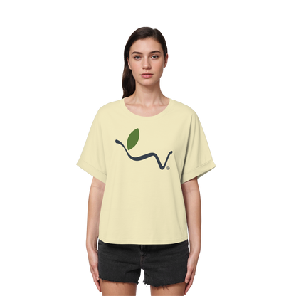 oversizeden Damen T-Shirt: Fledermausärmel T-Shirt | vegwear