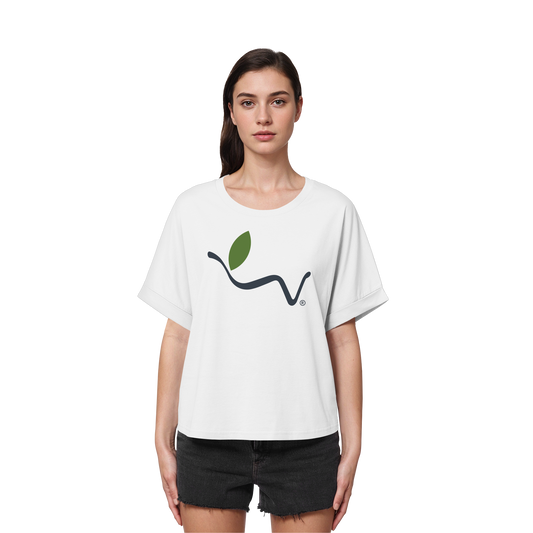 oversizeden Damen T-Shirt: Fledermausärmel T-Shirt | vegwear